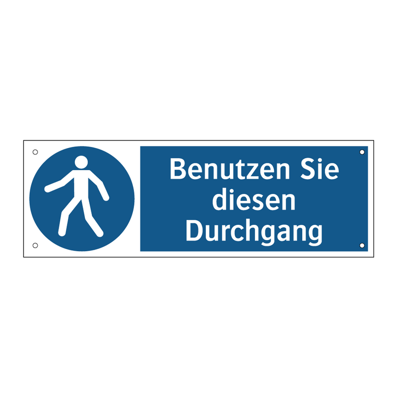 Benutzen Sie diesen Durchgang