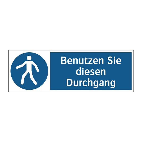 Benutzen Sie diesen Durchgang