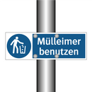 Mülleimer benutzen