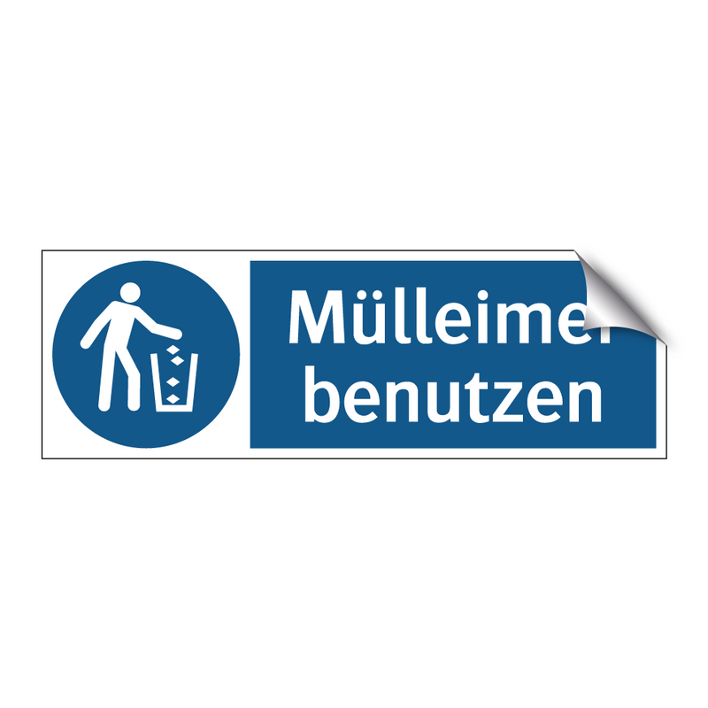 Mülleimer benutzen