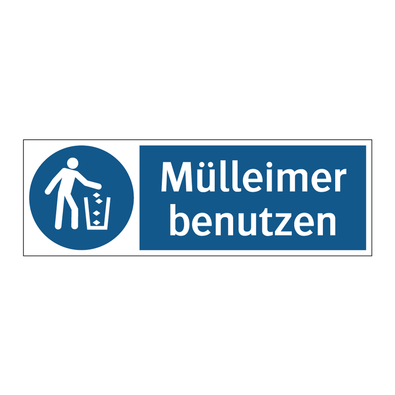 Mülleimer benutzen