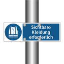 Sichtbare Kleidung erforderlich