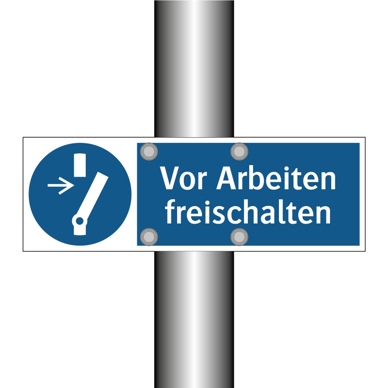 Vor Arbeiten freischalten