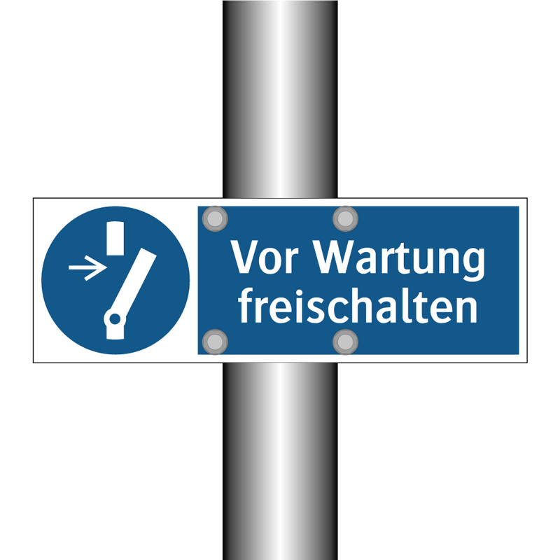 Vor Wartung freischalten