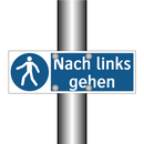 Nach links gehen
