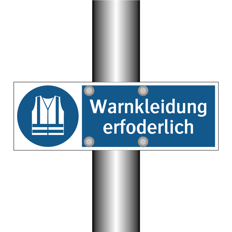 Warnkleidung erfoderlich