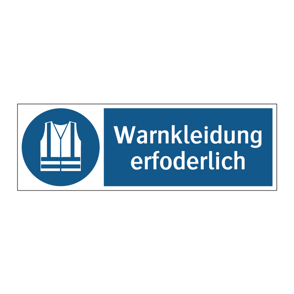 Warnkleidung erfoderlich