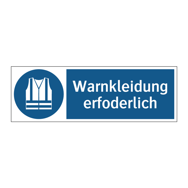 Warnkleidung erfoderlich