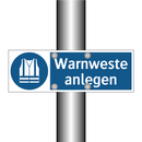 Warnweste anlegen