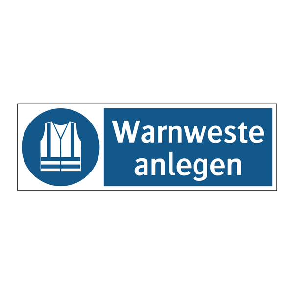 Warnweste anlegen