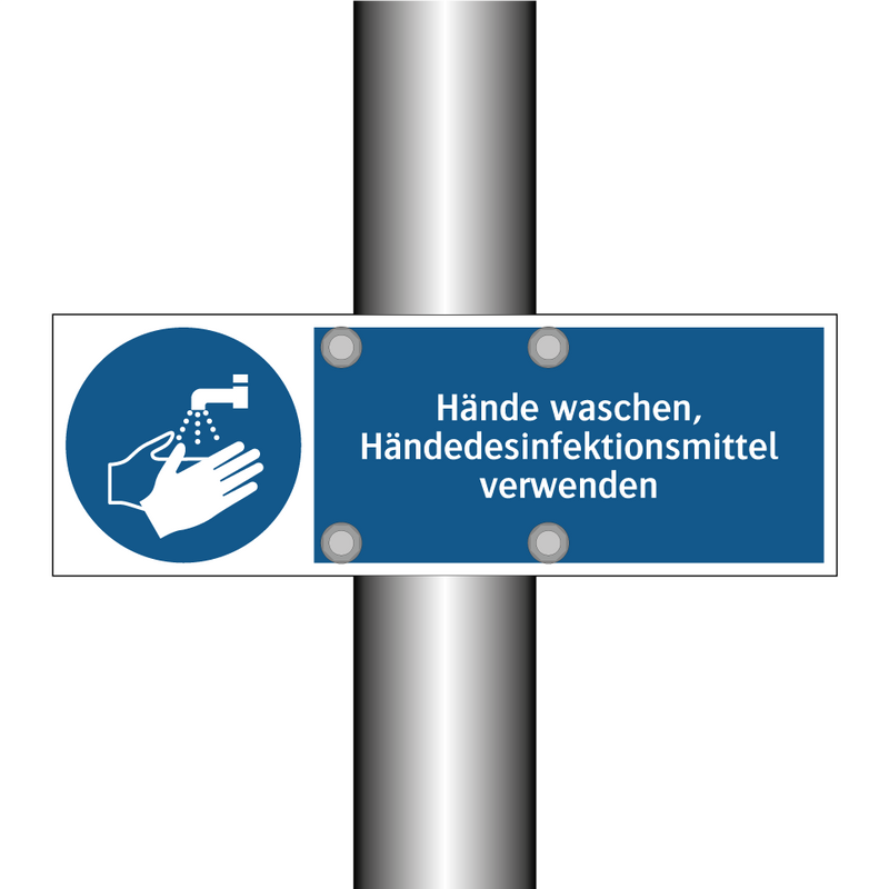 Hände waschen, Händedesinfektionsmittel verwenden