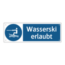 Wasserski erlaubt