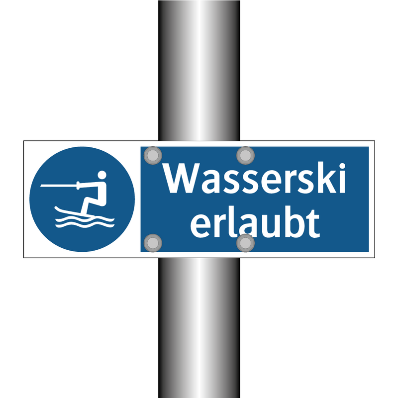 Wasserski erlaubt