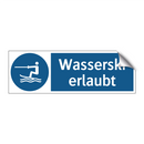 Wasserski erlaubt