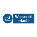 Wasserski erlaubt