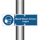 Mund-Nasen-Schutz tragen