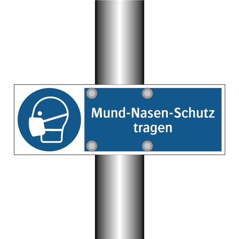 Mund-Nasen-Schutz tragen
