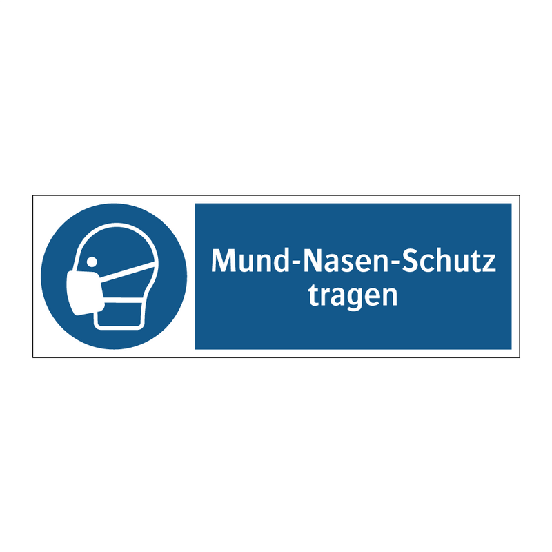 Mund-Nasen-Schutz tragen