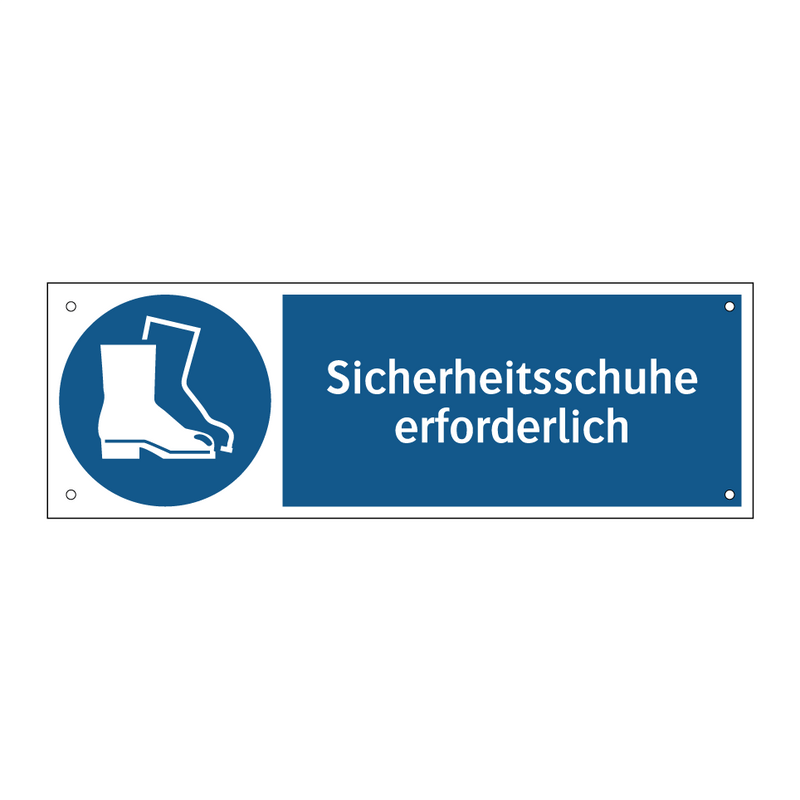 Sicherheitsschuhe erforderlich