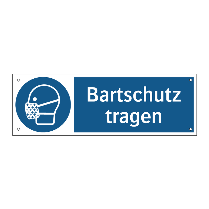 Bartschutz tragen