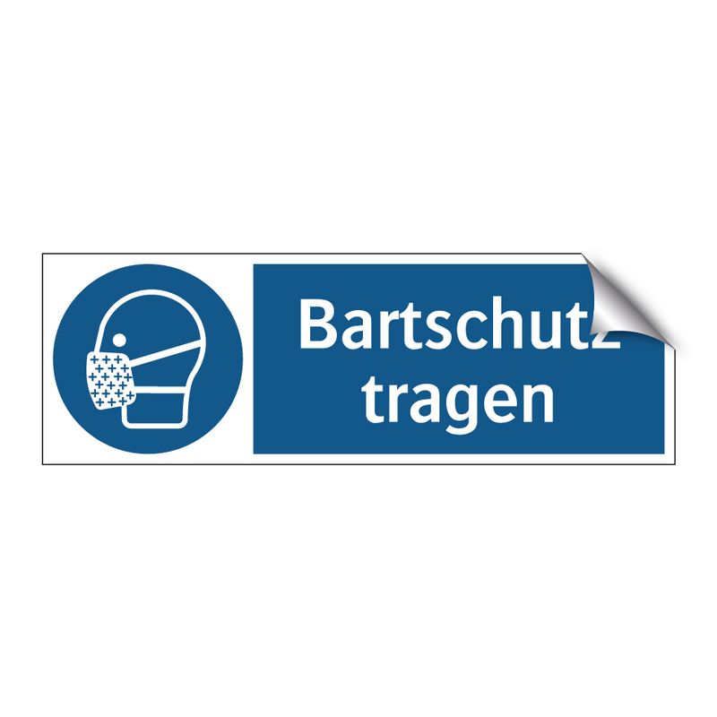 Bartschutz tragen