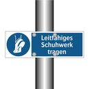 Leitfähiges Schuhwerk tragen
