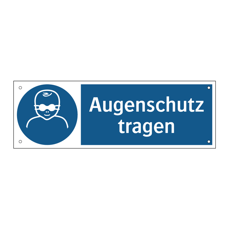 Augenschutz tragen