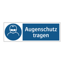 Augenschutz tragen