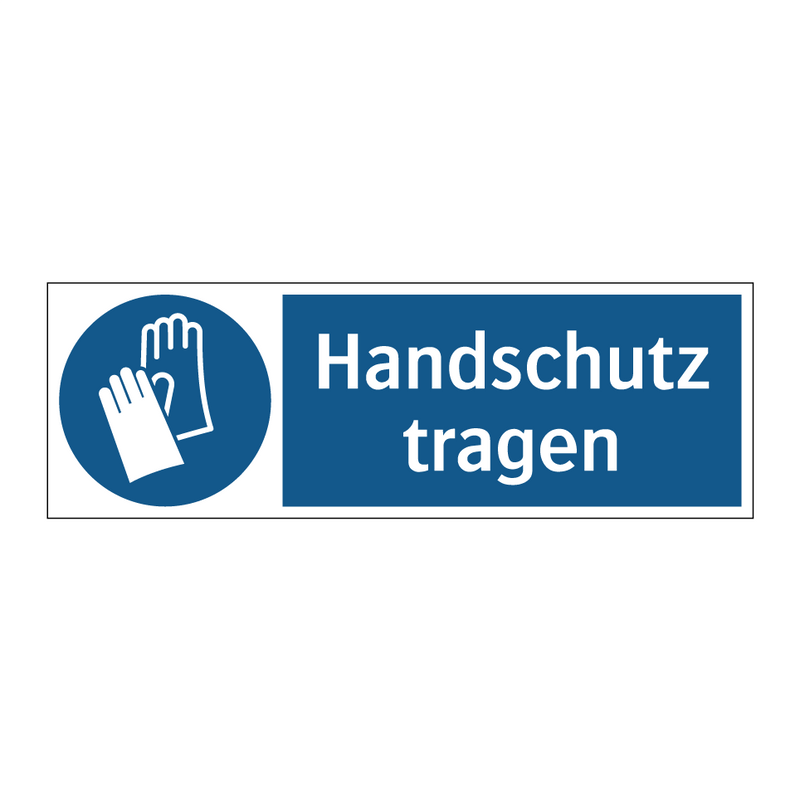 Handschutz tragen