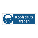 Kopfschutz tragen