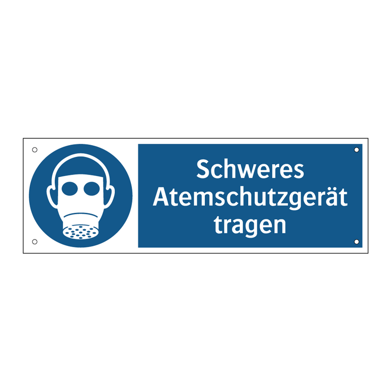 Schweres Atemschutzgerät tragen