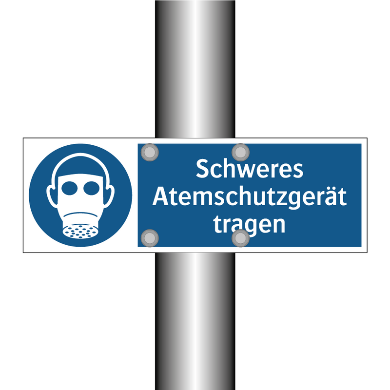 Schweres Atemschutzgerät tragen