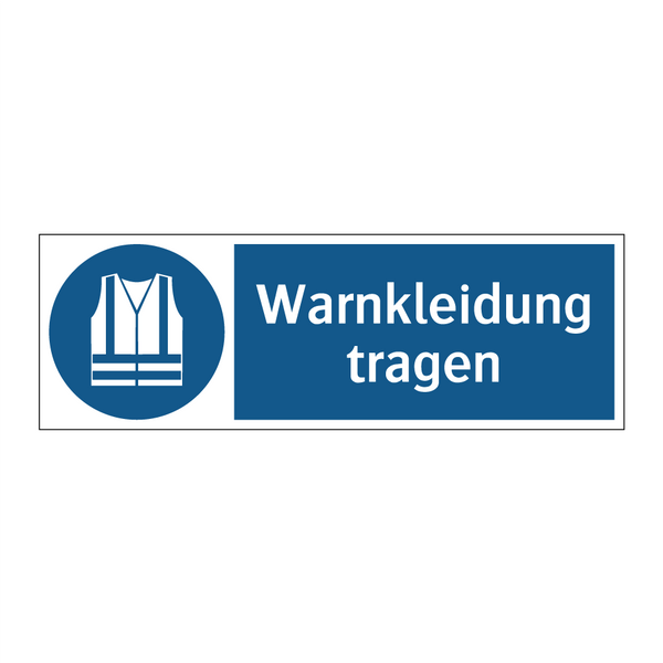 Warnkleidung tragen