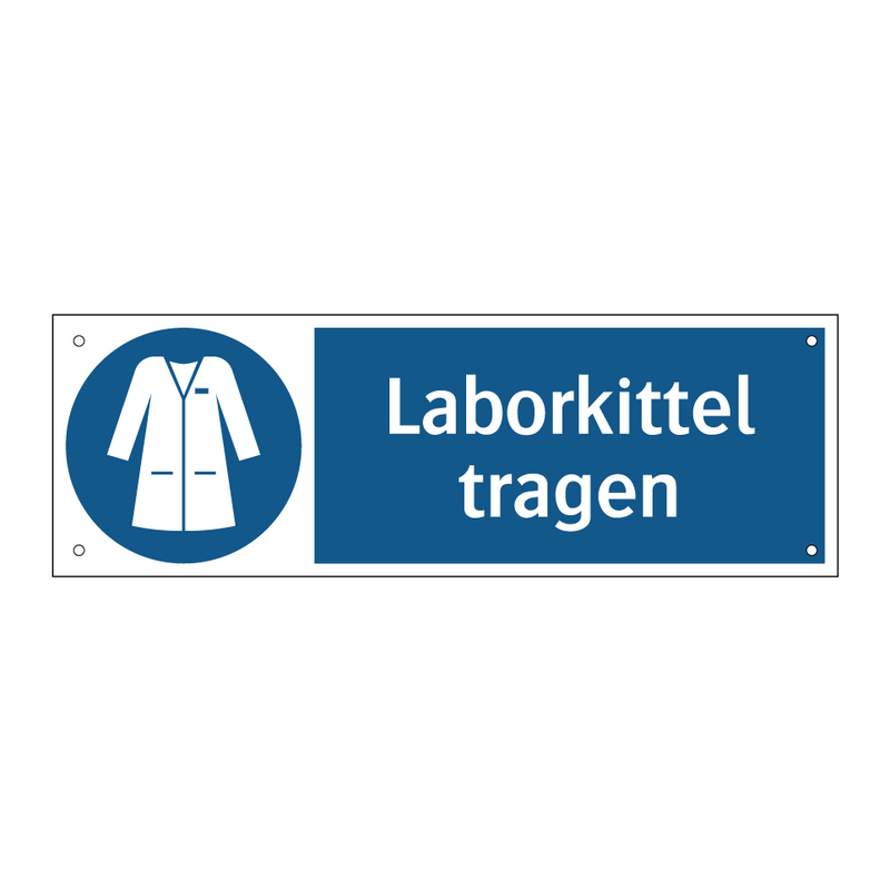 Laborkittel tragen
