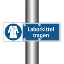 Laborkittel tragen