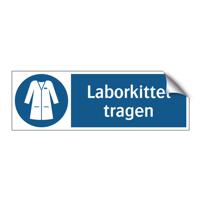 Laborkittel tragen