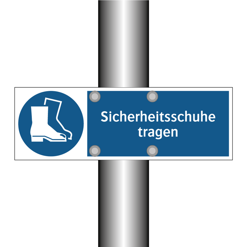 Sicherheitsschuhe tragen