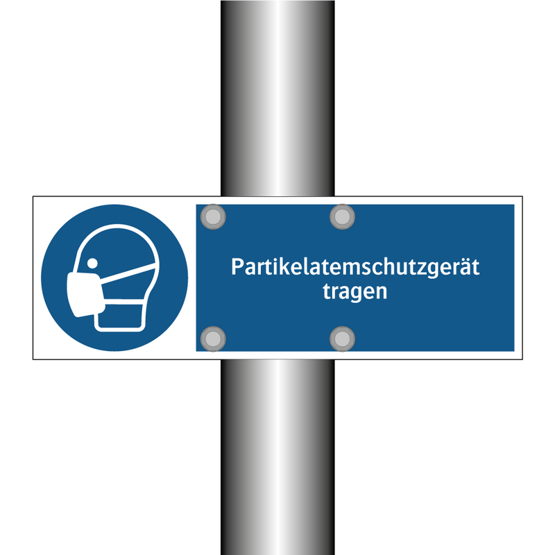 Partikelatemschutzgerät tragen