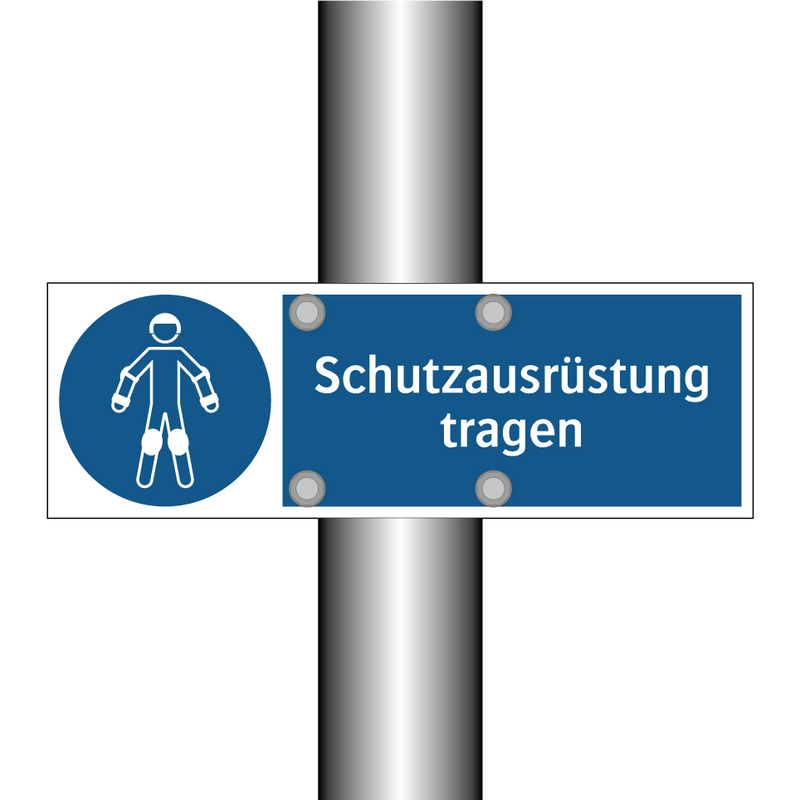Schutzausrüstung tragen