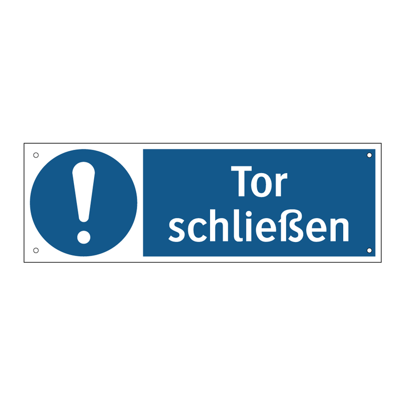 Tor schließen