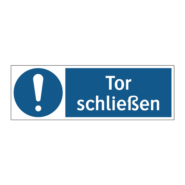 Tor schließen