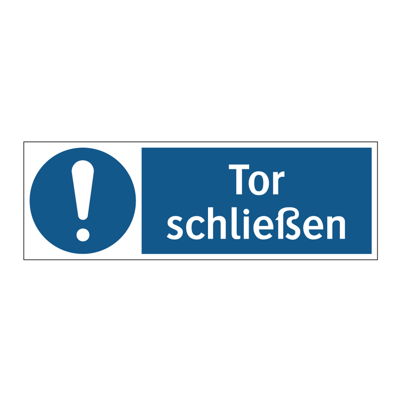 Tor schließen