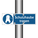 Schutzhaube tragen