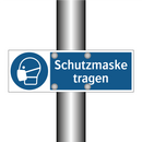 Schutzmaske tragen