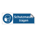 Schutzmaske tragen