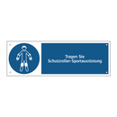 Tragen Sie Schutzroller-Sportausrüstung