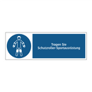 Tragen Sie Schutzroller-Sportausrüstung