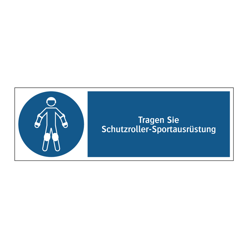 Tragen Sie Schutzroller-Sportausrüstung
