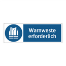 Warnweste erforderlich
