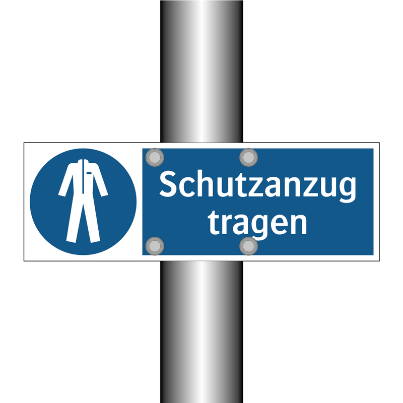 Schutzanzug tragen